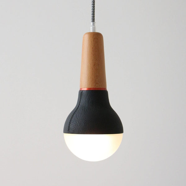 Scoop Pendant (Leather) - Stephanie Ng Design