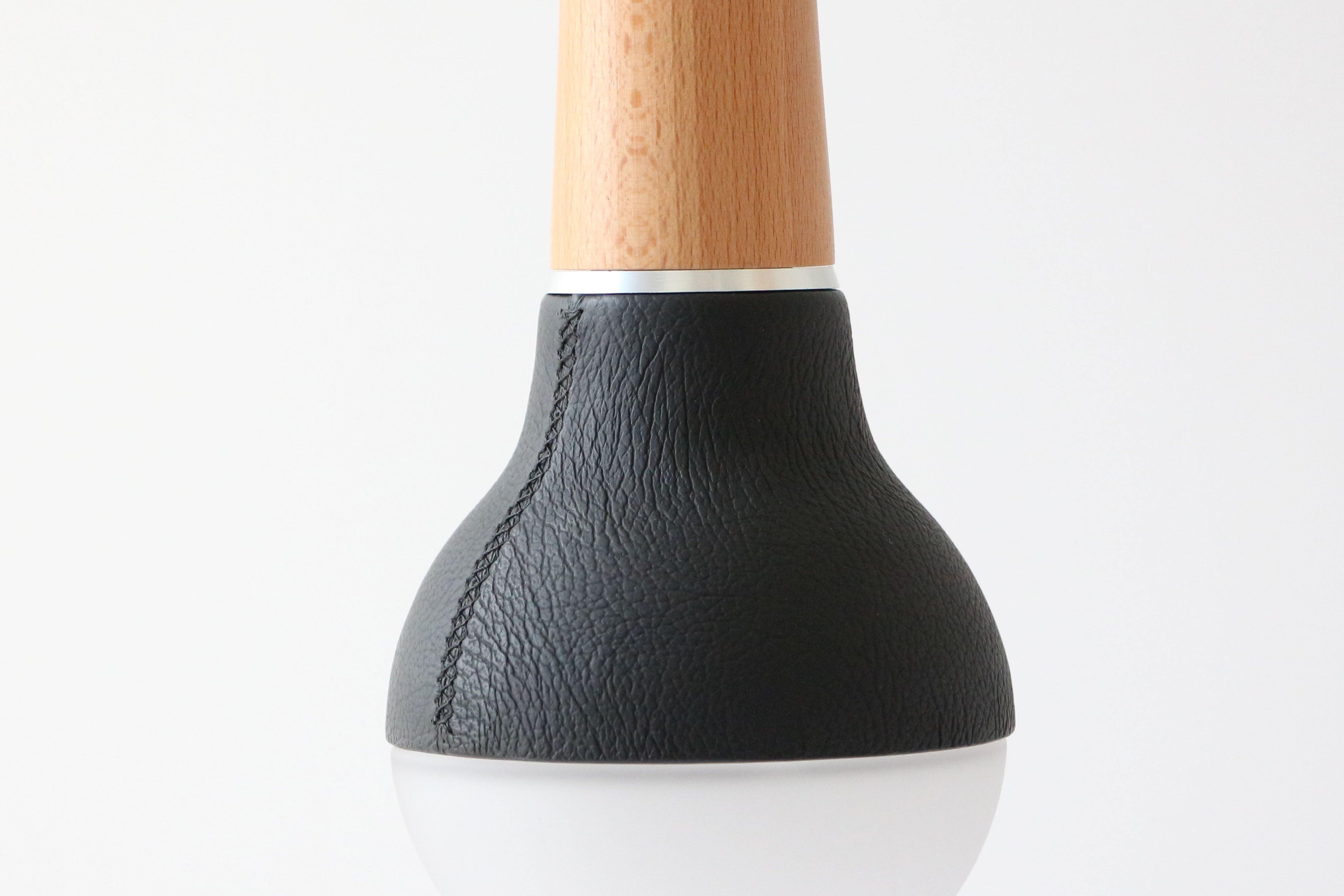Scoop Pendant (Leather) - Stephanie Ng Design