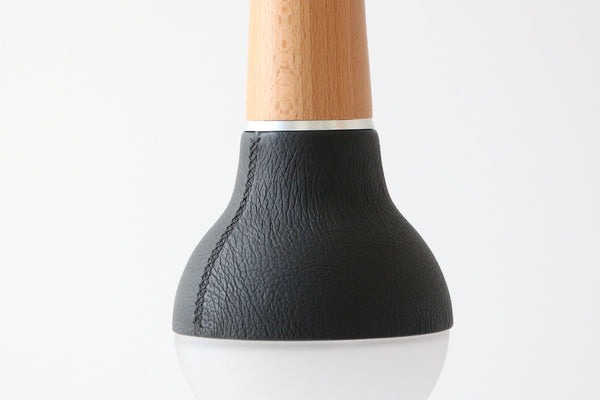 Scoop Pendant (Leather) - Stephanie Ng Design