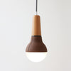 Scoop Pendant (Leather) - Stephanie Ng Design