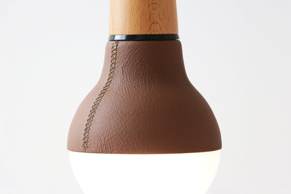 Scoop Pendant (Leather) - Stephanie Ng Design