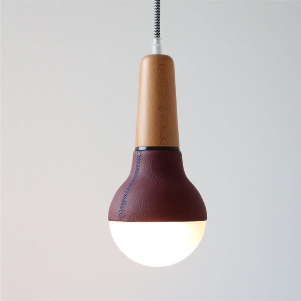 Scoop Pendant (Leather) - Stephanie Ng Design