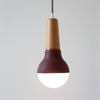 Scoop Pendant (Leather) - Stephanie Ng Design