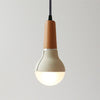 Scoop Pendant (Leather) - Stephanie Ng Design