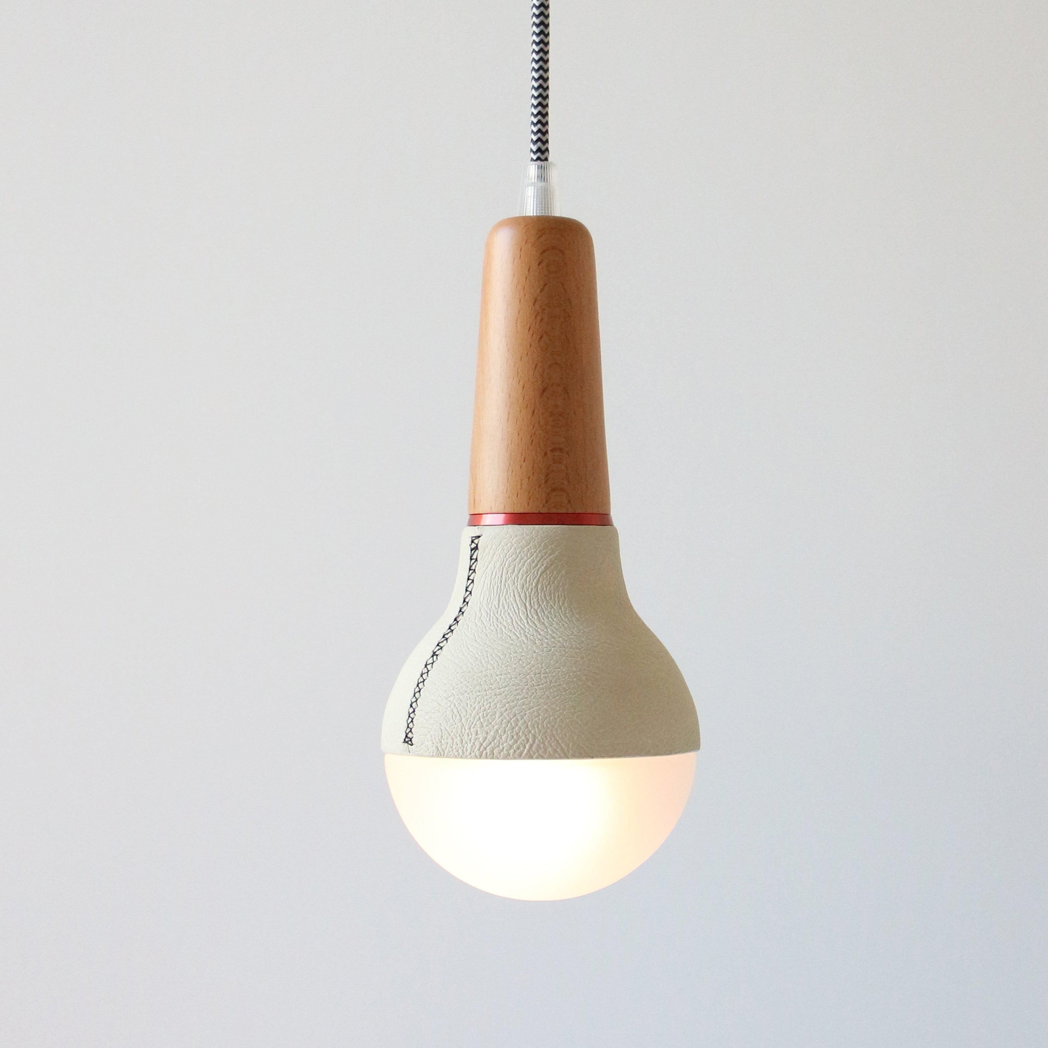 Scoop Pendant (Leather) - Stephanie Ng Design