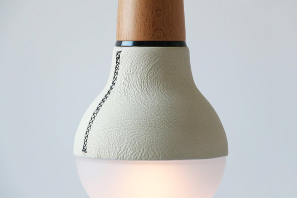 Scoop Pendant (Leather) - Stephanie Ng Design
