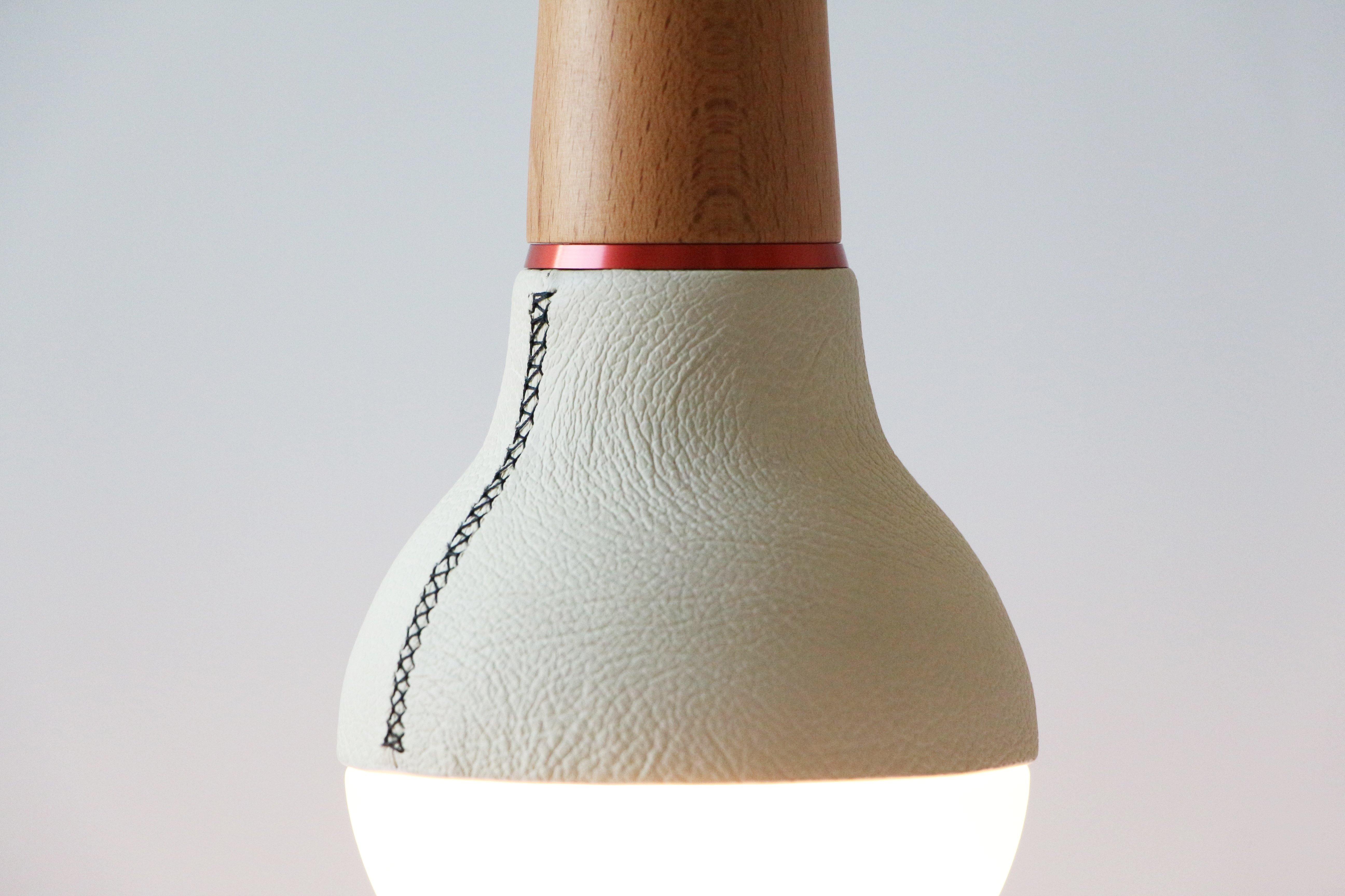 Scoop Pendant (Leather) - Stephanie Ng Design